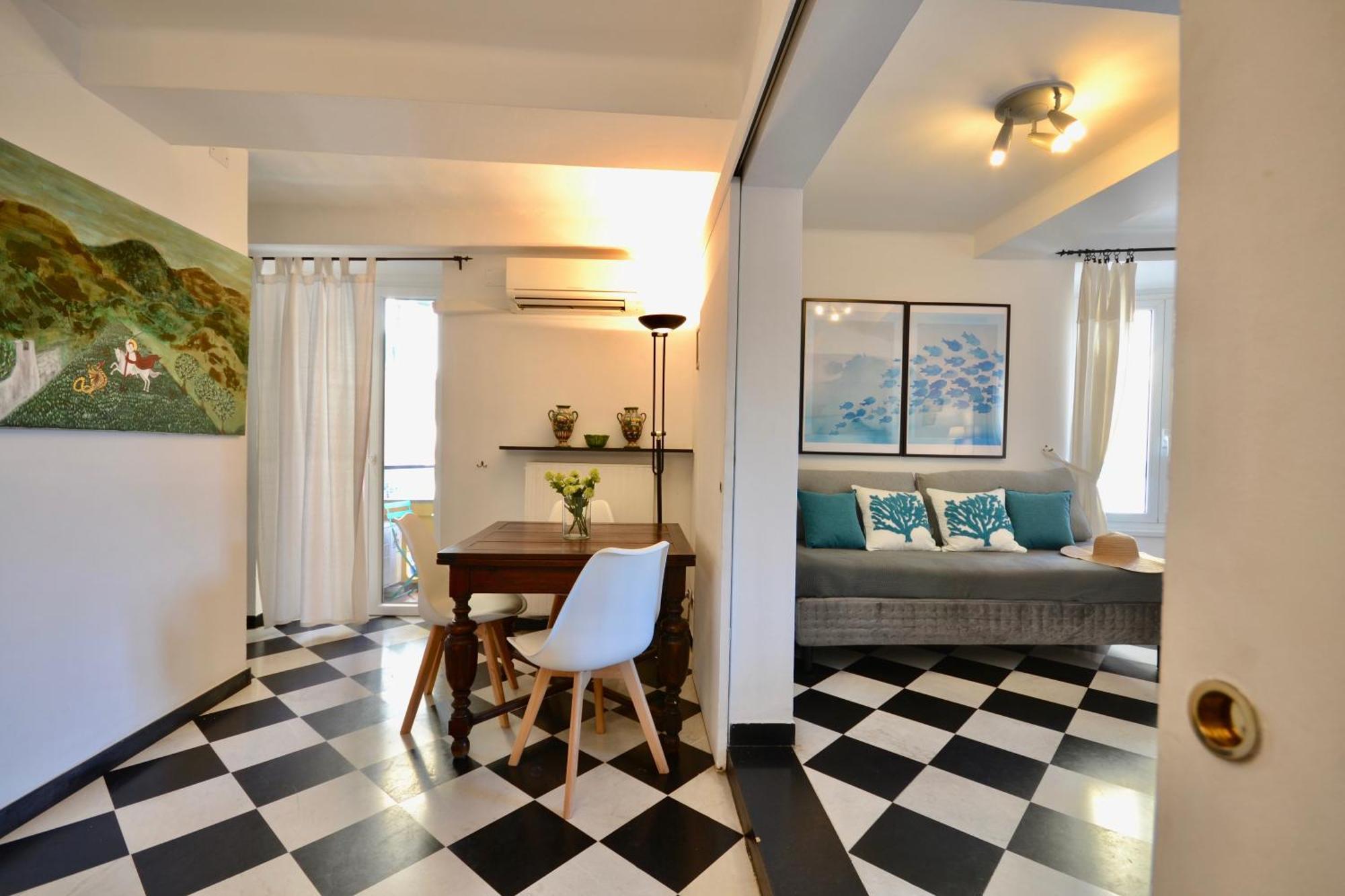 דירות סנטה מרגריטה ליגורה Balcony Sea View מראה חיצוני תמונה